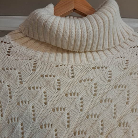 BCBCMAXAZRIA Knit Turtleneck Shawl - Picture 8 of 8